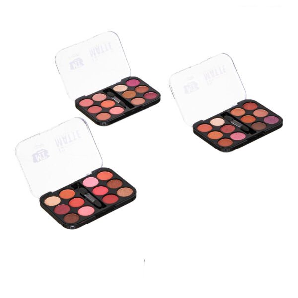 12 Renk Far Paleti - 3'lü Set