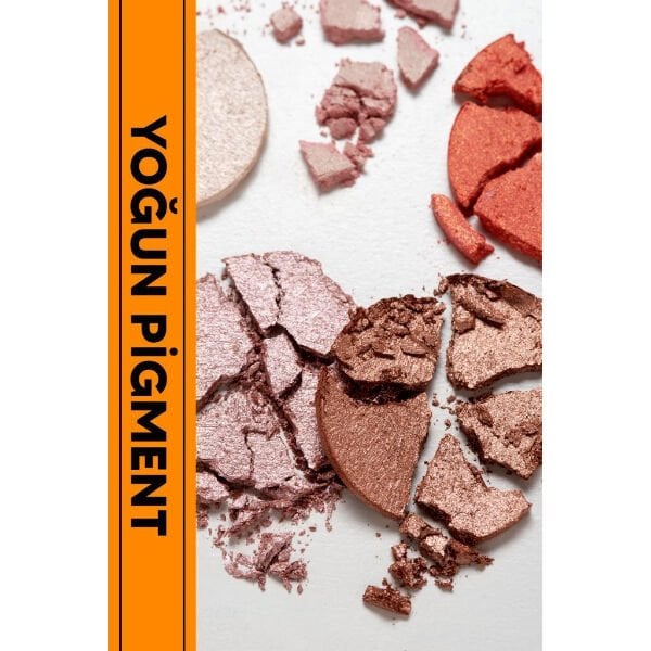 15 Renkli Sedefli Mat Far Paleti - 2'li Set