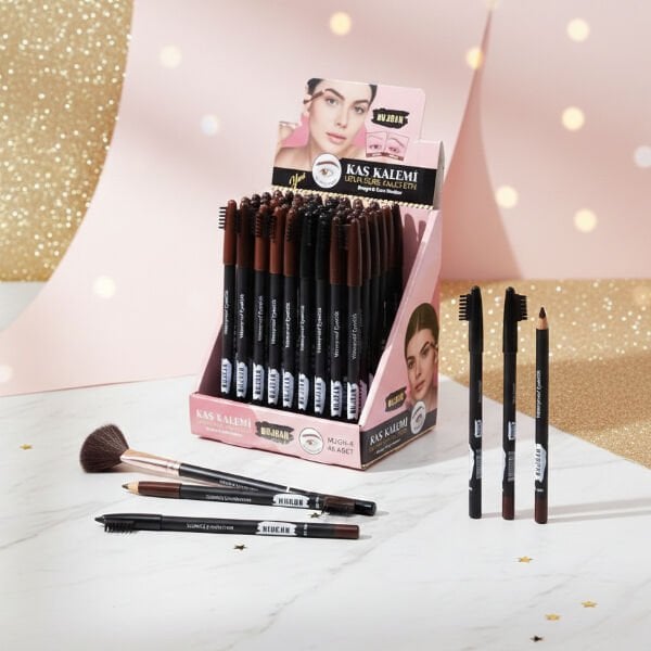 3'lü Fırçalı Kaş Kalemi Seti