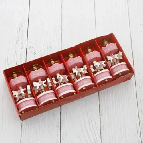 6'lı Ufak Atlı Karınca Açık Pembe