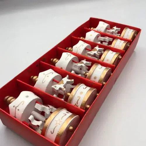 6'lı Ufak Atlı Karınca Gold-Beyaz