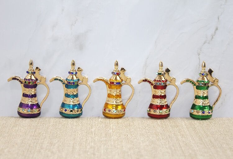 Swarovski Taşlı Minik Figür - Mini İbrik