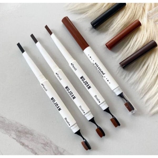 3'lü Kaşık Fırçalı Kaş Kalemi Seti