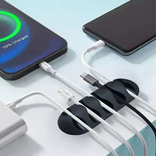 16'lı Çok Kanallı Yapışkanlı Kablo Sabitleyici Seti