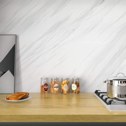 Açık Mermer Desenli Yapışkanlı Folyo Kaplama Kağıdı