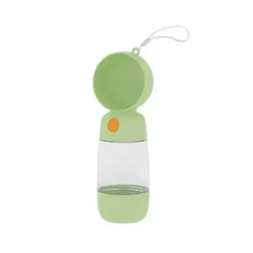 Taşınabilir Evcil Hayvan Mama Hazneli Su Matarası