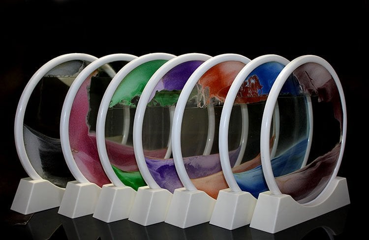 Sulu Kum Saati Model 4