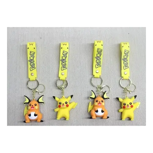 Pikachu Silikon Anahtarlık