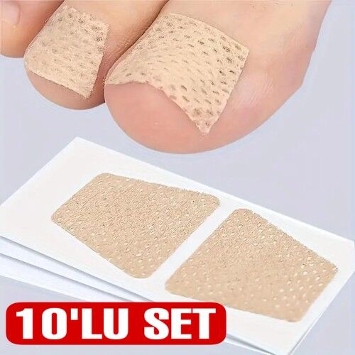 KOLAY UYGULANABİLİR AYAK TIRNAĞI ONARIM YAMASI
