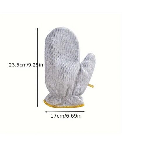 Alüminyum Folyo Yüzeyli Çok Amaçlı Bulaşık ve Fırın Eldiveni