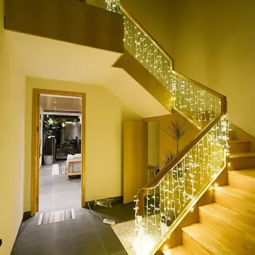 3m 100 LED Çakarlı IP65 Dış Mekan Saçak Perde