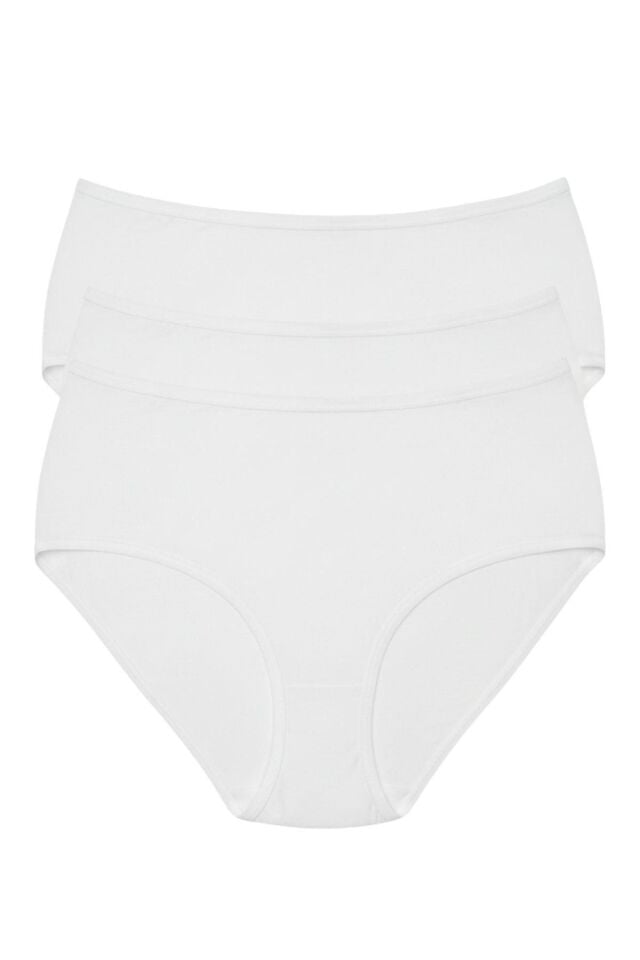 3LÜ SET KÜLOT-SİYAH-BEYAZ-TEN DOR2850