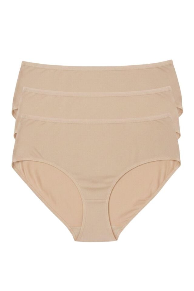 3LÜ SET KÜLOT-SİYAH-BEYAZ-TEN DOR2850