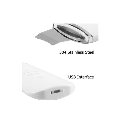 Ultrasonik Spatula Yüz Akne Giderici Siyah Nokta Temizleme Cihazı