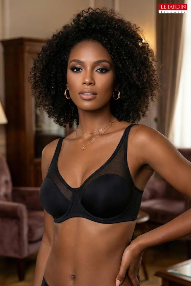 Le Jardin Tül Kaplı Soft Cup Sütyen - LJ9200C