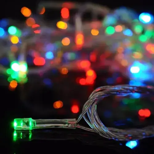 5m 30 LED Pilli RGB Peri LED