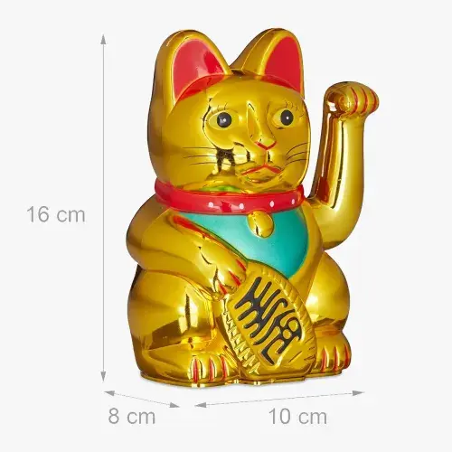 Altın Rengi Şanslı Kedi