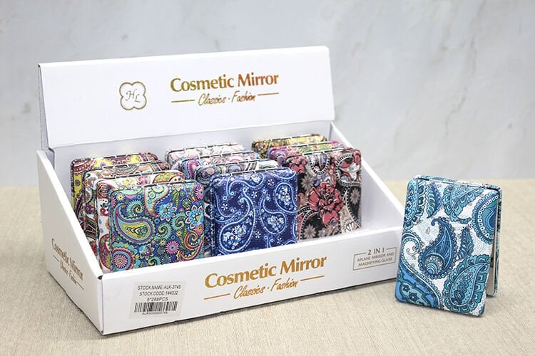 Taşlı El Aynası Dikdörtgen Kalın Model 5