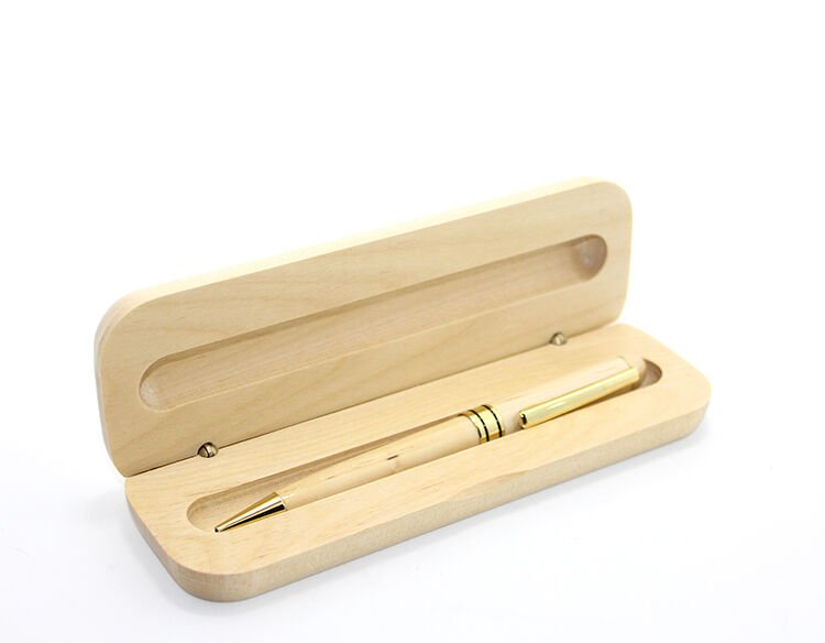 Ahşap Kutulu Tükenmez Kalem Model 1