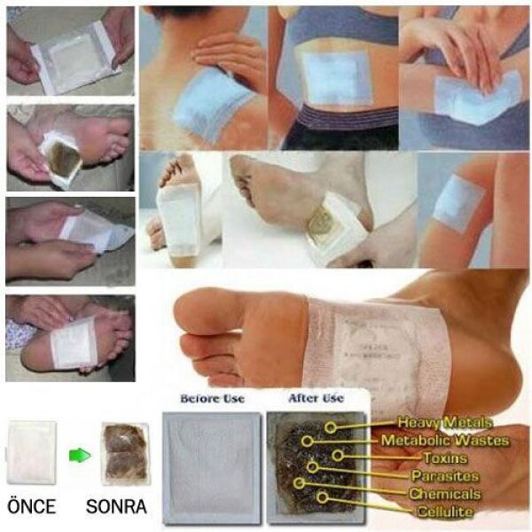 Detox Bandı -Toksin Atıcı 10 Adet