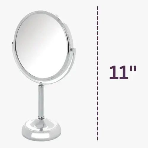 Ayaklı Oval Ayna 13 x 15 Cm