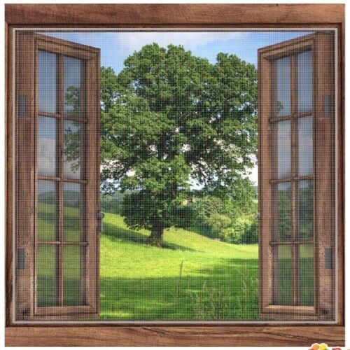 Yapışkanlı Çift Kanat Sineklik