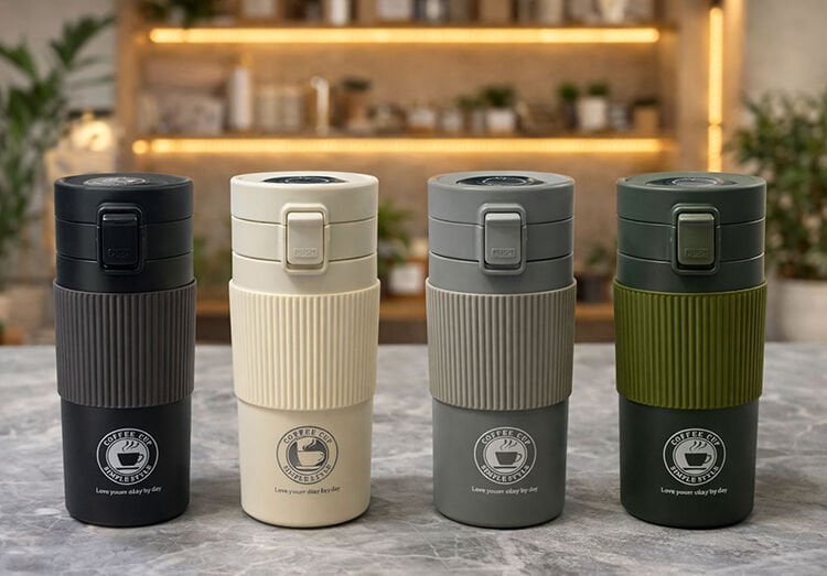 500 ml Paslanmaz Çelik Dereceli Termos Mug Bardak