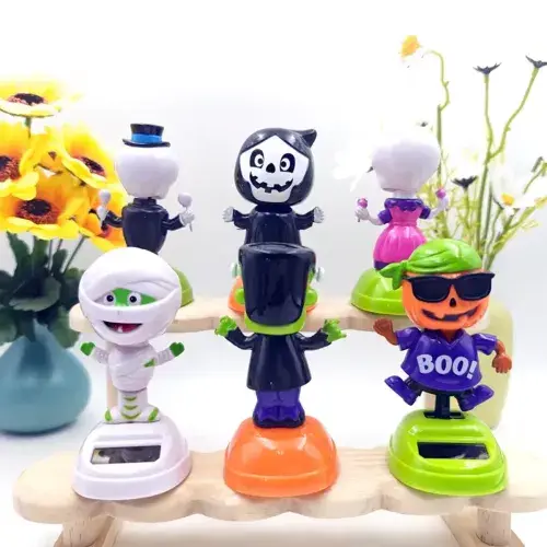 Güneş Enerjili Solar Sallanan Cadılar Bayramı Figürleri