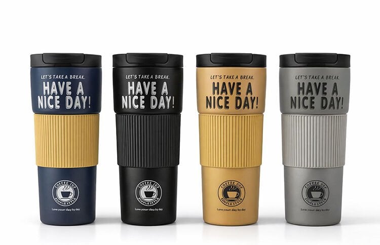 600 ml Paslanmaz Çelik Termos Mug Bardak