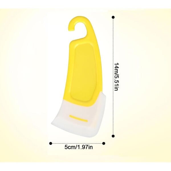 Silikon Uçlu Bulaşık Temizleme Kazıyıcı Spatula