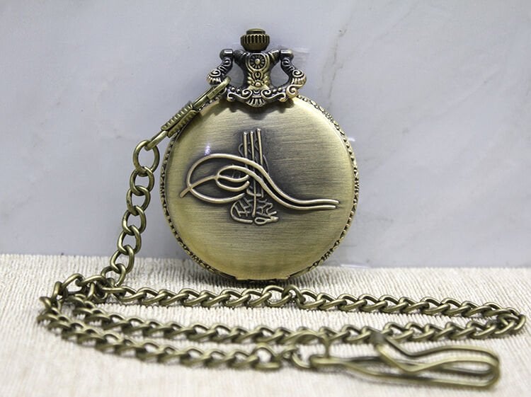 Osmanlı Tuğralı Köstekli Saat