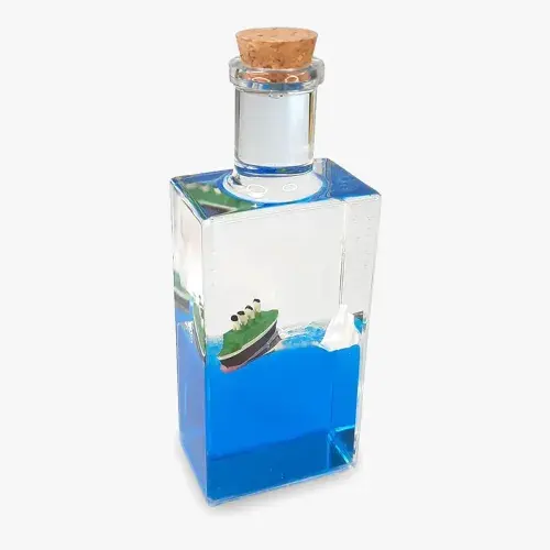 Şişe İçinde Batmayan Gemi Biblo