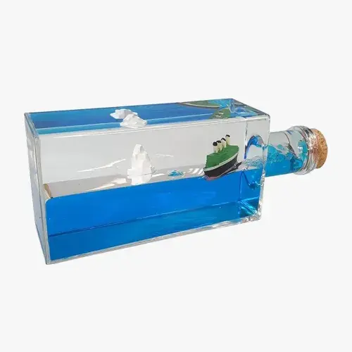 Şişe İçinde Batmayan Gemi Biblo