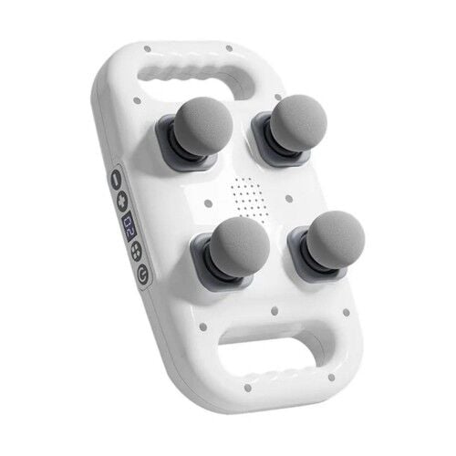 4 Başlıklı Masaj Tabancası - Ergonomik Derin Doku Sırt ve Boyun Masaj Aleti Ağrı ve Sızı Giderici