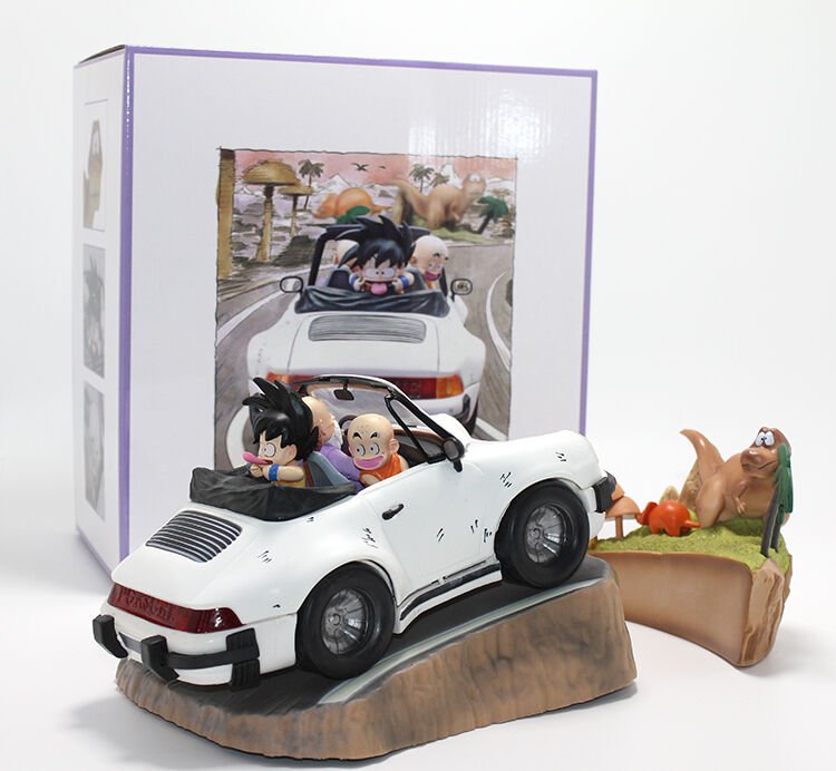 Anime Dragon Ball Son Goku, Kuririn, Usta Roshi Figürü 17 Cm